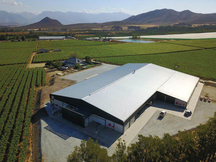 REFRIGERATION - A table grape packhouse fitted with solar panels in De Doorns.