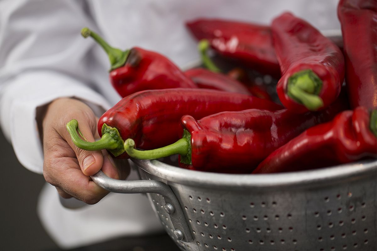 Sweet Palermo Peppers in a bowl