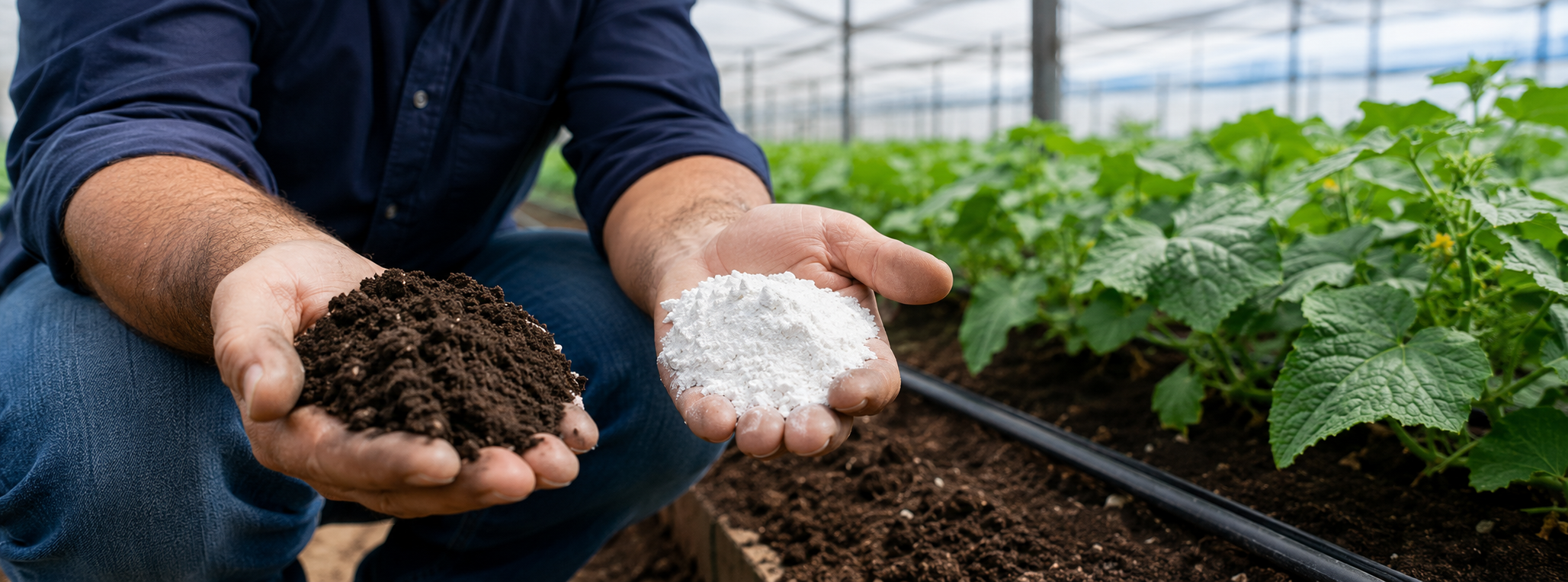Micronised Lime Under Cover: Faster Root-Zone Correction for Protected Crop Production